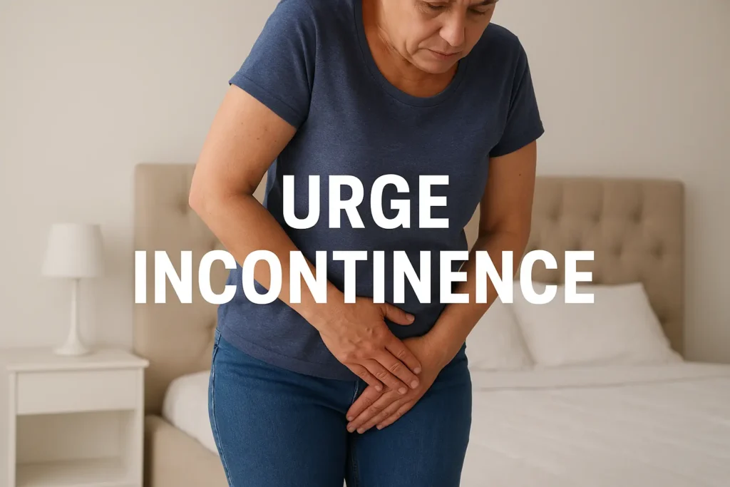 how to manage urge incontinence Pinner symptoms