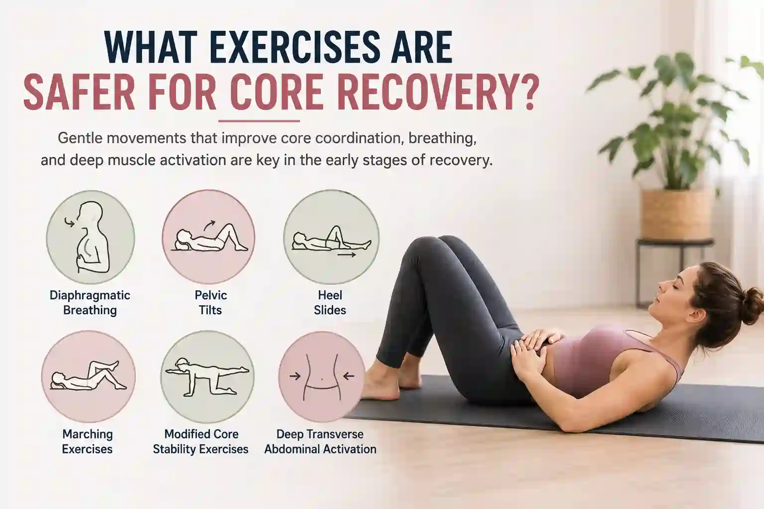What Exercises Are Safer for Core Recovery Pinner