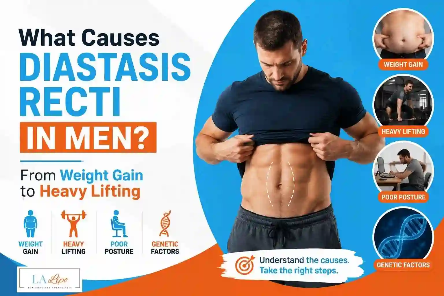 What Causes Diastasis Recti in Men? From Weight Gain to Heavy Lifting Pinner